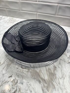 Talbots woven sun hat NEW